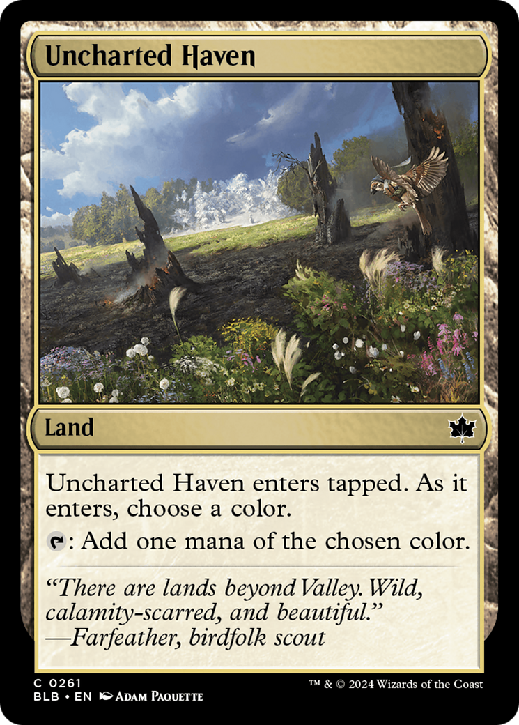 Uncharted Haven [Bloomburrow] | Event Horizon Hobbies CA