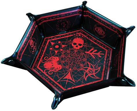 Dice - Infinite Black - Elder Dice Folding  Tray