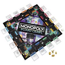 Board Game - Monopoly: Board Crawl | Event Horizon Hobbies CA