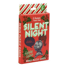 Board Game - Silent Night - Rebus Puzzle Cards | Event Horizon Hobbies CA