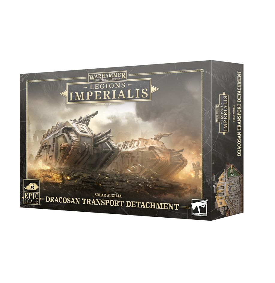 Warhammer Horus Heresy - Legion imperialis - Solar Auxilia - Dracosan Transport Detachment | Event Horizon Hobbies CA