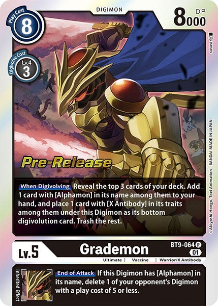 Grademon [BT9-064] [X Record Pre-Release Promos] | Event Horizon Hobbies CA