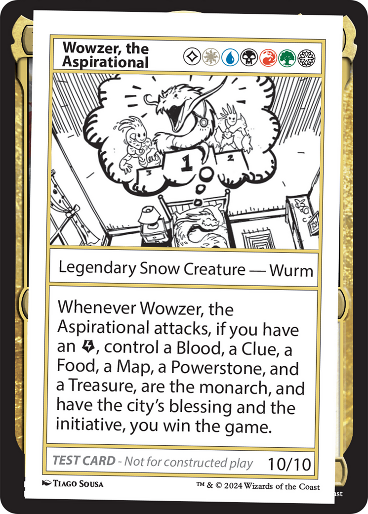 Wowzer, the Aspirational [Mystery Booster 2 Playtest Cards] | Event Horizon Hobbies CA