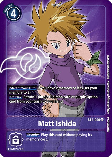 Matt Ishida [BT2-090] (Official Tournament Pack Vol.3) [Release Special Booster Promos] | Event Horizon Hobbies CA