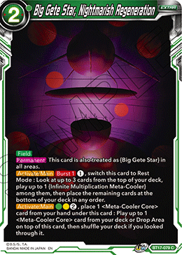 Big Gete Star, Nightmarish Regeneration (BT17-079) [Ultimate Squad] | Event Horizon Hobbies CA