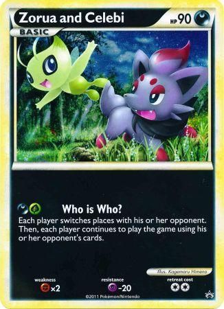 Zorua and Celebi (Jumbo Card) [Miscellaneous Cards] | Event Horizon Hobbies CA