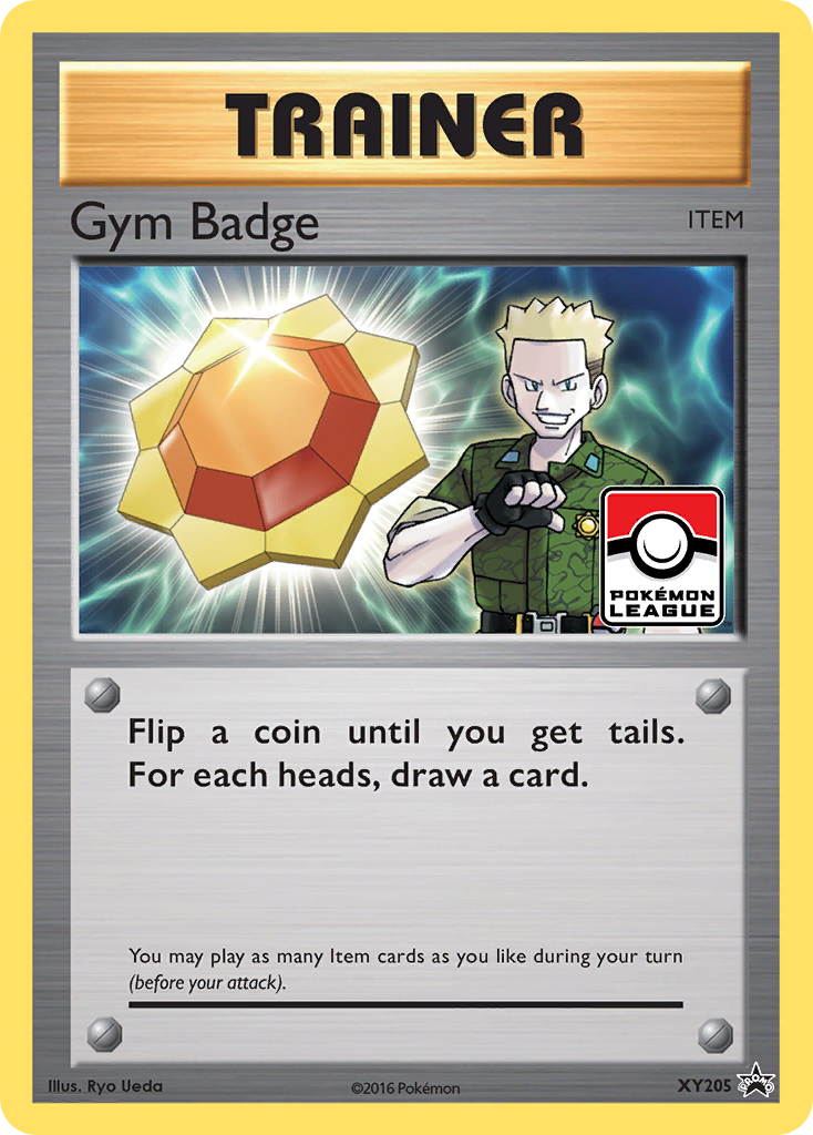 Gym Badge (XY205) (Lt. Surge) [XY: Black Star Promos] | Event Horizon Hobbies CA