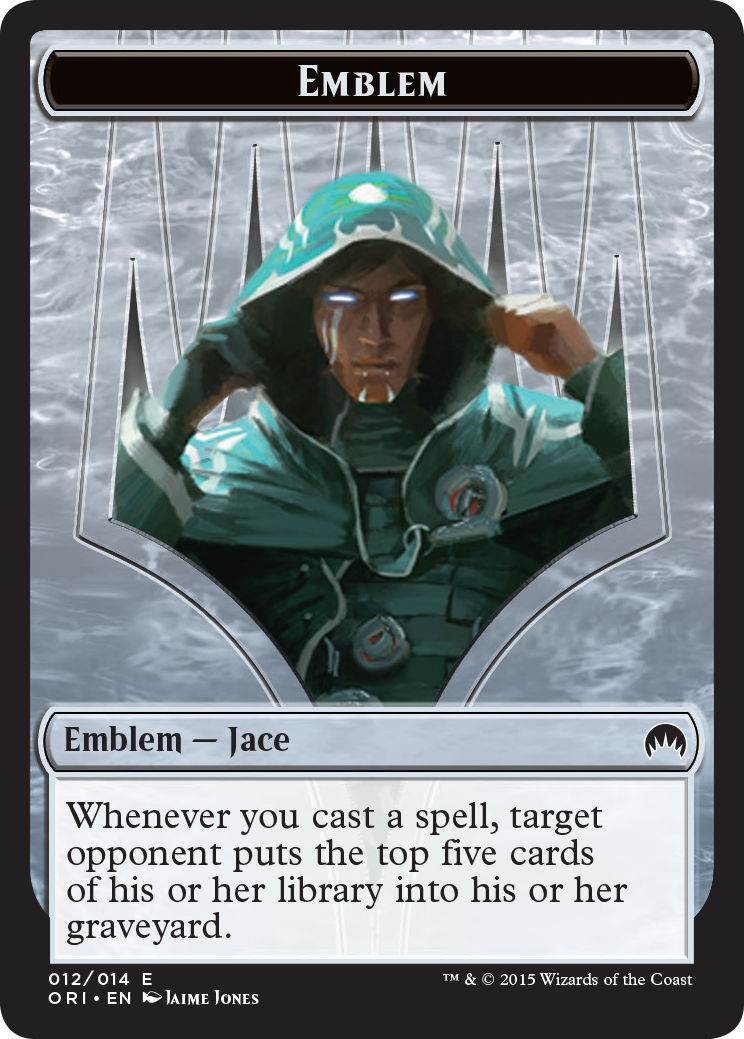 Pest // Jace, Telepath Unbound Emblem Double-Sided Token [Secret Lair: From Cute to Brute Tokens] | Event Horizon Hobbies CA