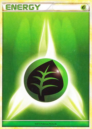 Grass Energy (2010 Unnumbered HGSS Style) [League & Championship Cards] | Event Horizon Hobbies CA