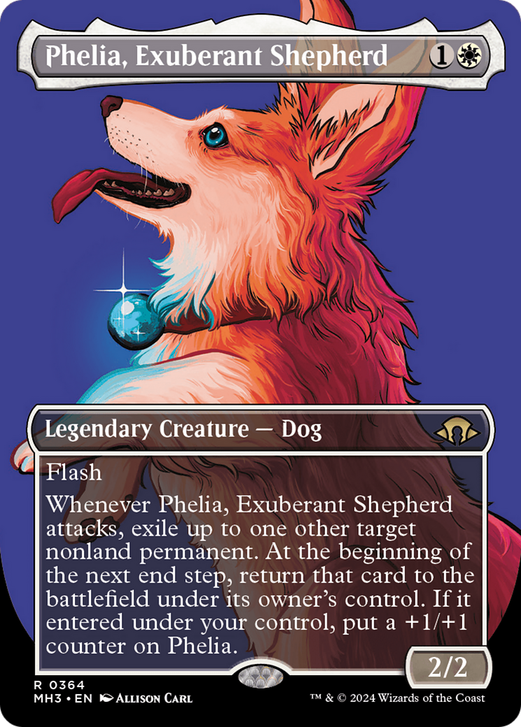 Phelia, Exuberant Shepherd (Borderless) [Modern Horizons 3] | Event Horizon Hobbies CA