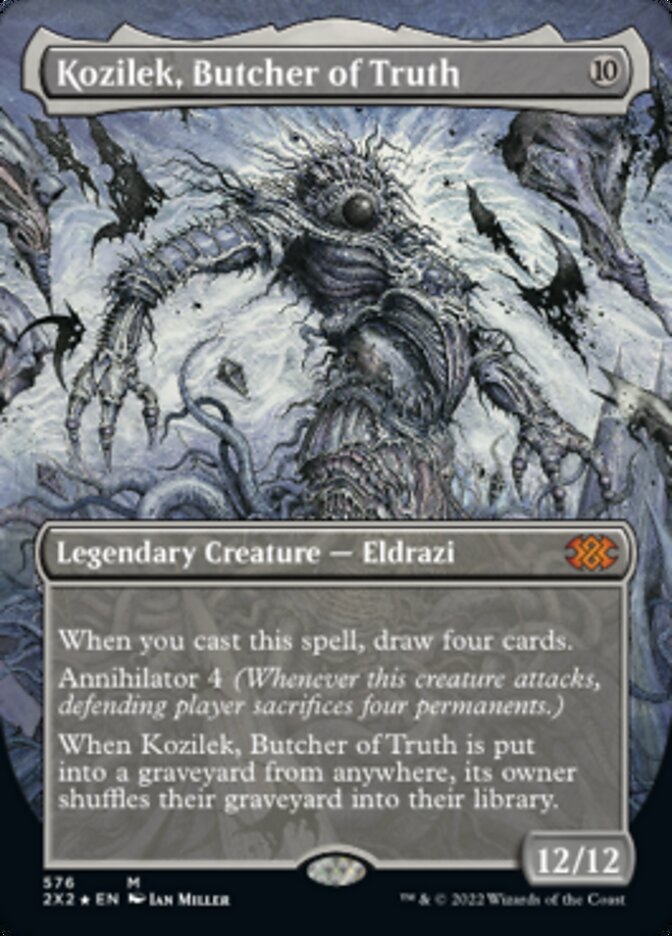 Kozilek, Butcher of Truth (Textured Foil) [Double Masters 2022] | Event Horizon Hobbies CA