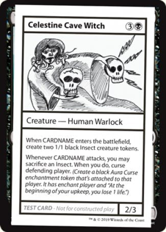 Celestine Cave Witch (2021 Edition) [Mystery Booster Playtest Cards] | Event Horizon Hobbies CA