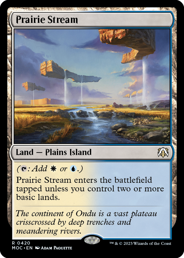 Prairie Stream [March of the Machine Commander] | Event Horizon Hobbies CA