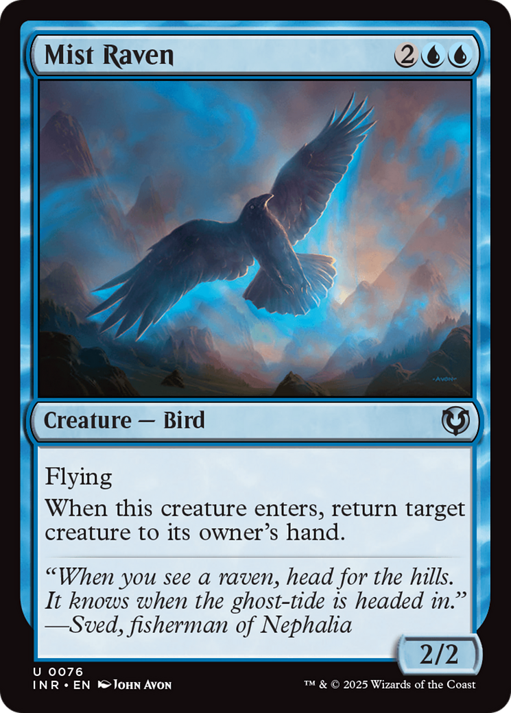 Mist Raven [Innistrad Remastered] | Event Horizon Hobbies CA