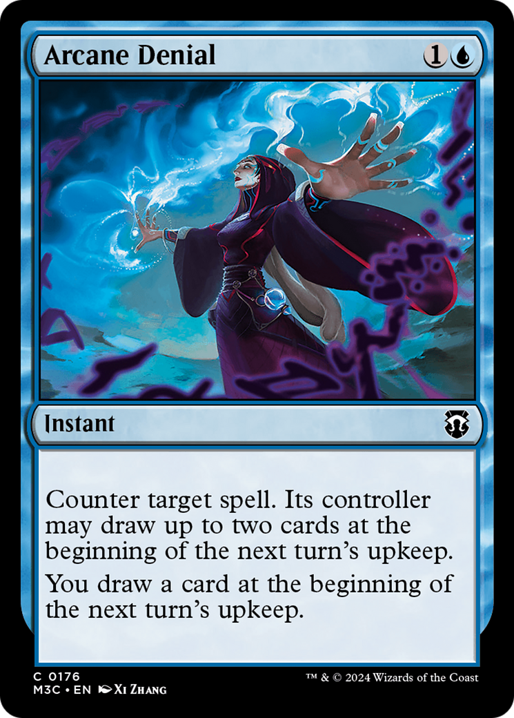 Arcane Denial (Ripple Foil) [Modern Horizons 3 Commander] | Event Horizon Hobbies CA