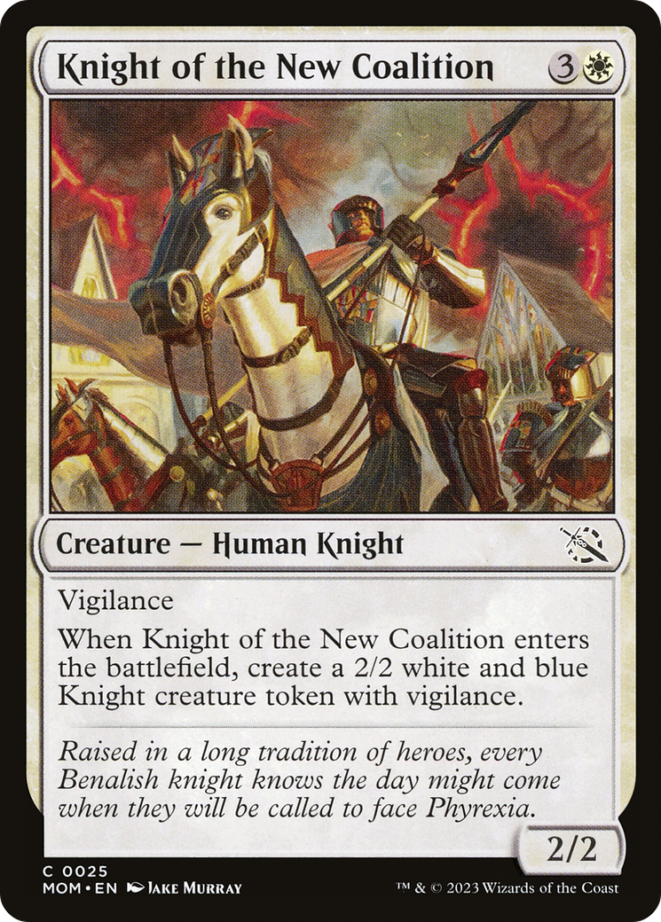 Knight of the New Coalition [March of the Machine] | Event Horizon Hobbies CA