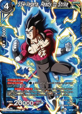 SS4 Vegeta, Ready to Strike (BT16-145) [Realm of the Gods] | Event Horizon Hobbies CA