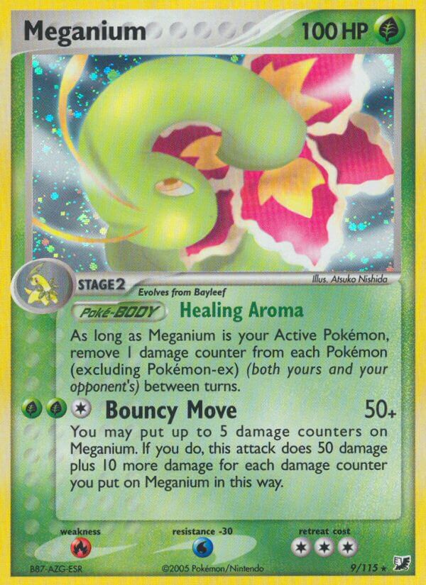 Meganium (9/115) (Theme Deck Exclusive) [EX: Unseen Forces] | Event Horizon Hobbies CA