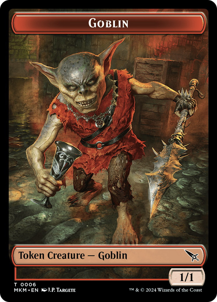 Detective // Goblin Double-Sided Token [Murders at Karlov Manor Tokens] | Event Horizon Hobbies CA