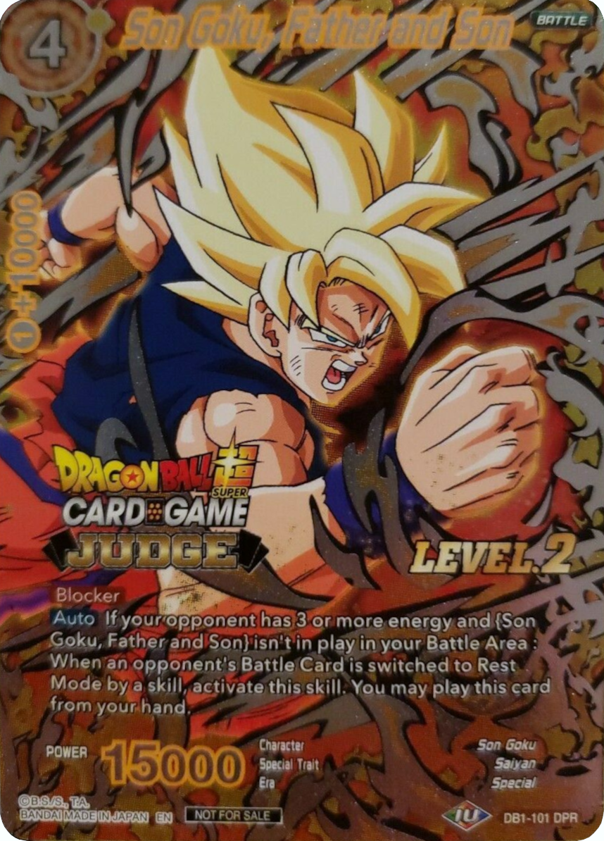 Son Goku, Father and Son (Level 2) (DB1-101) [Promotion Cards] | Event Horizon Hobbies CA