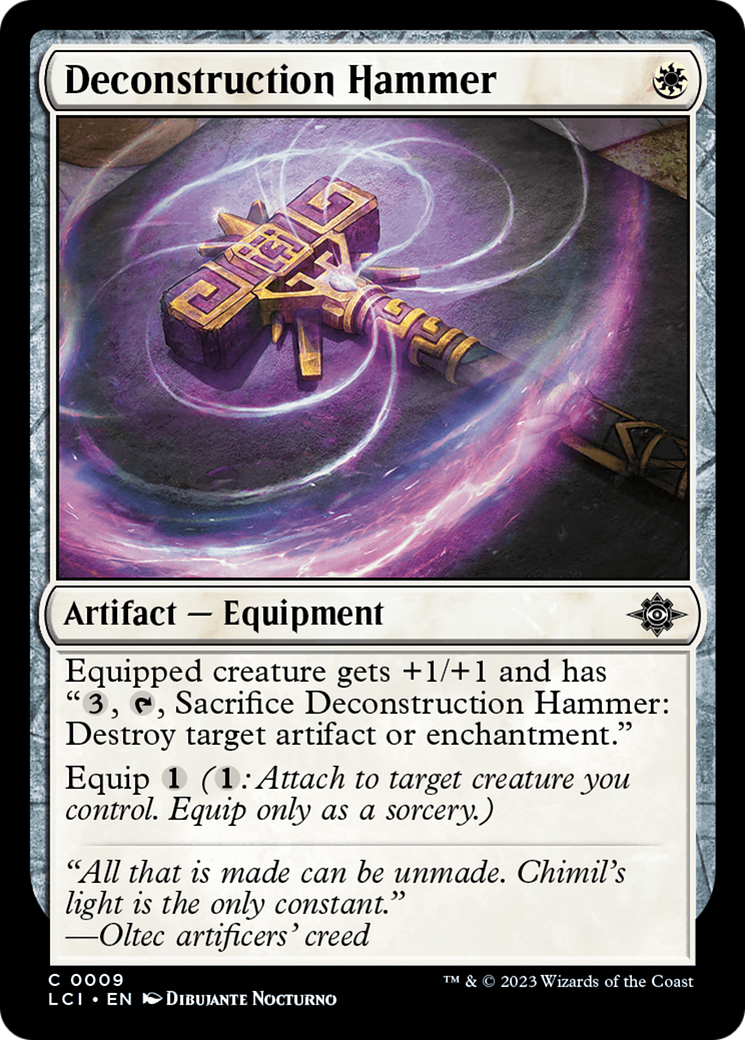 Deconstruction Hammer [The Lost Caverns of Ixalan] | Event Horizon Hobbies CA