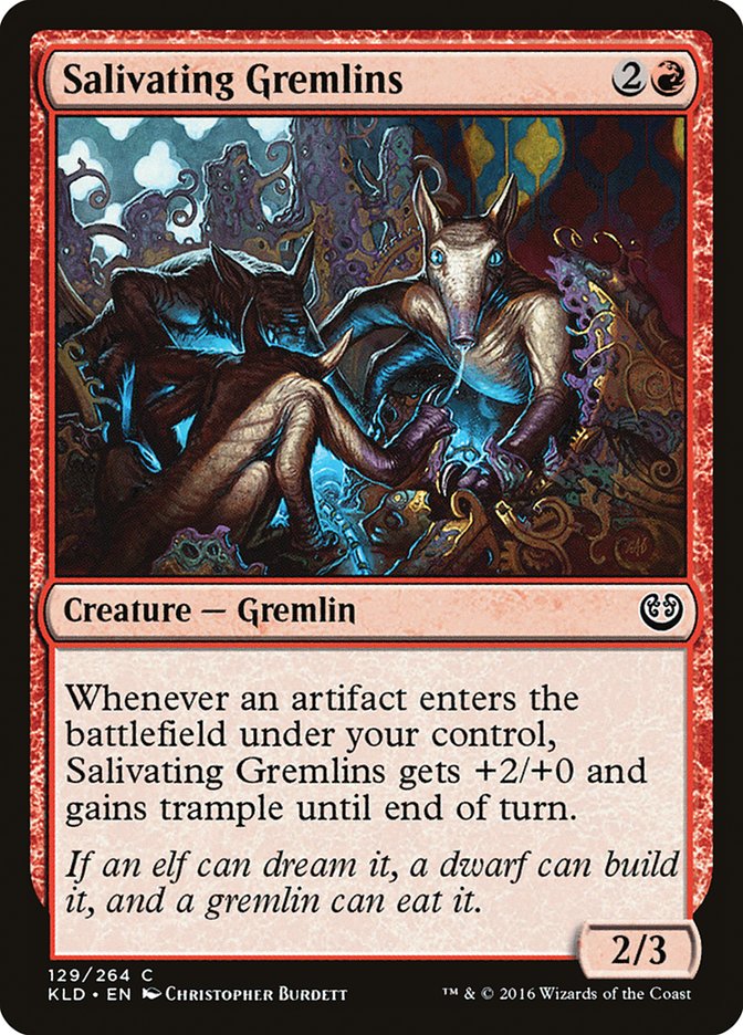 Salivating Gremlins [Kaladesh] | Event Horizon Hobbies CA