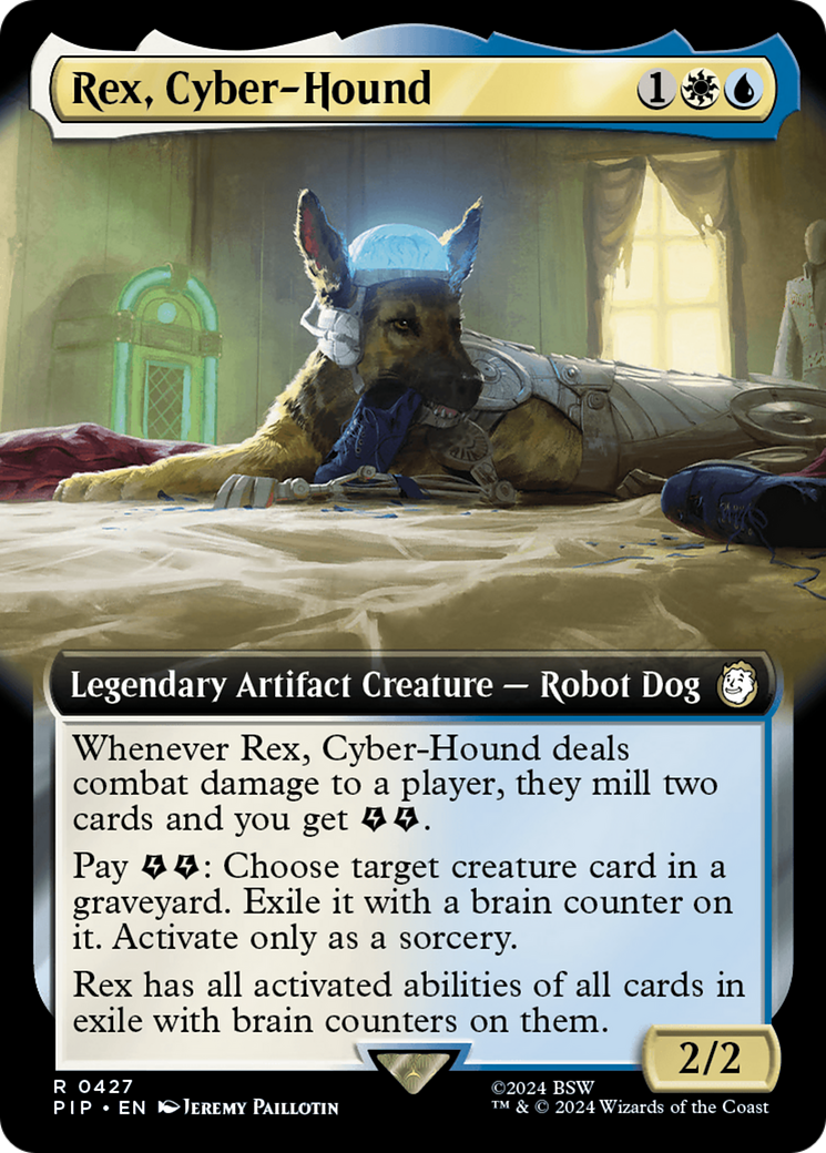 Rex, Cyber-Hound (Extended Art) [Fallout] | Event Horizon Hobbies CA