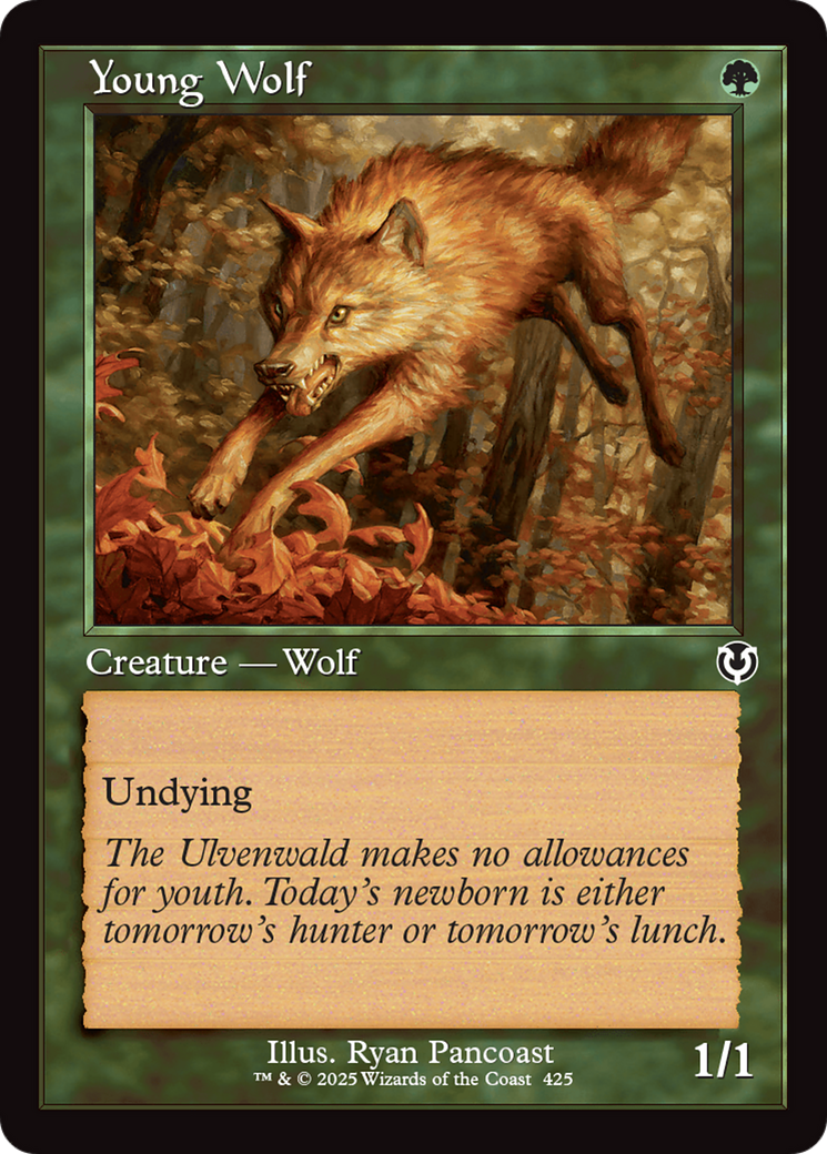 Young Wolf (Retro Frame) [Innistrad Remastered] | Event Horizon Hobbies CA