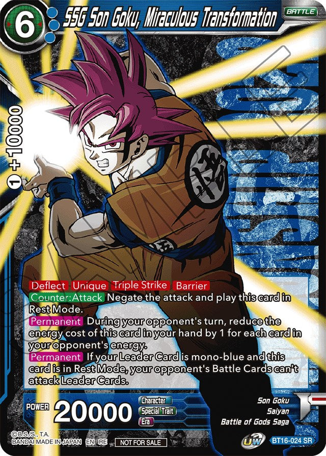 SSG Son Goku, Miraculous Transformation (Championship 2022) (BT15-024) [Promotion Cards] | Event Horizon Hobbies CA