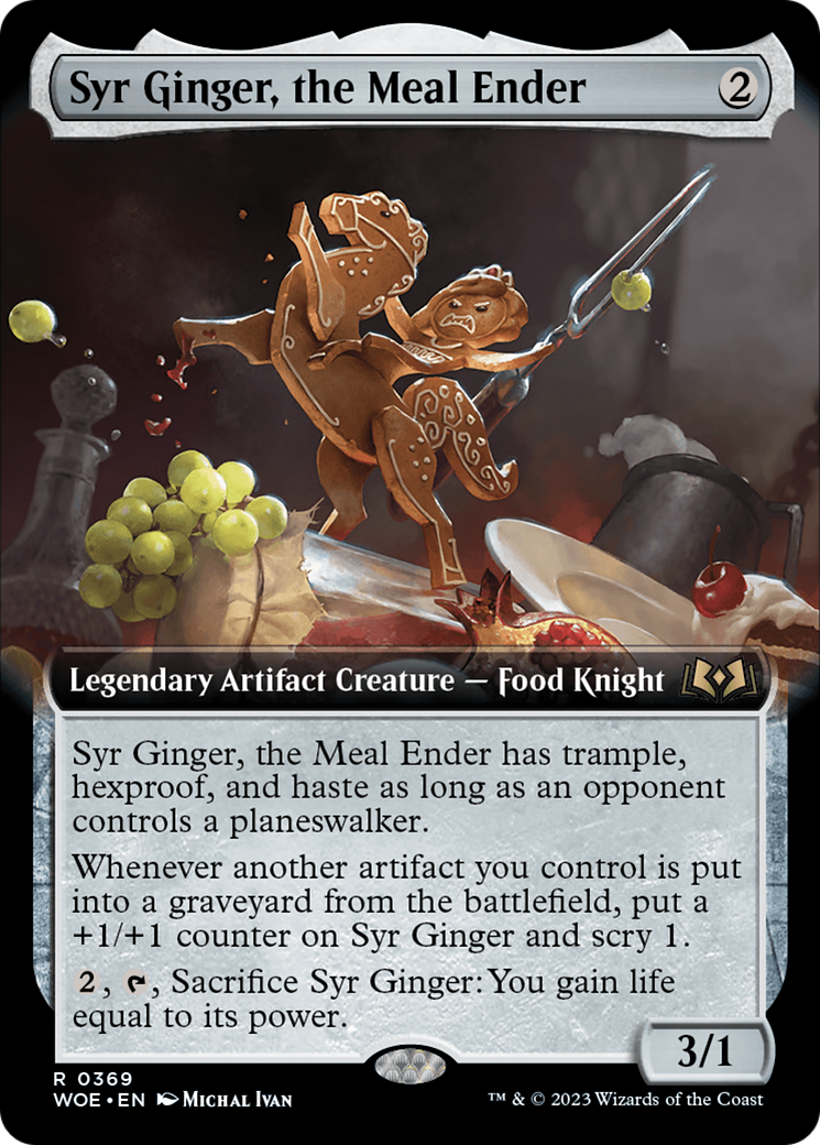 Syr Ginger, the Meal Ender (Extended Art) [Wilds of Eldraine] | Event Horizon Hobbies CA