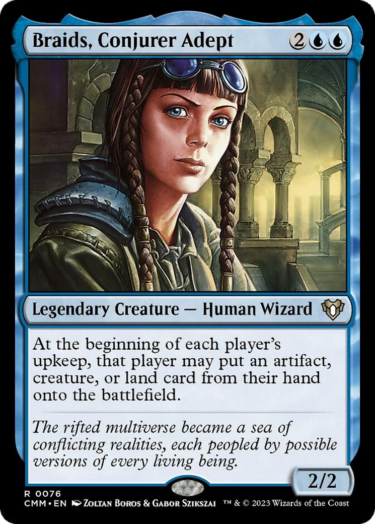 Braids, Conjurer Adept [Commander Masters] | Event Horizon Hobbies CA