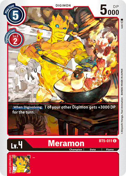 Meramon [BT5-011] [Battle of Omni] | Event Horizon Hobbies CA