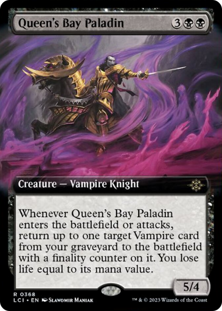 Queen's Bay Paladin (Extended Art) [The Lost Caverns of Ixalan] | Event Horizon Hobbies CA