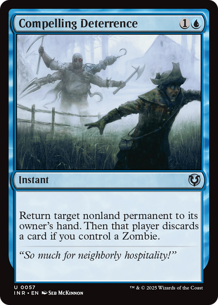 Compelling Deterrence [Innistrad Remastered] | Event Horizon Hobbies CA