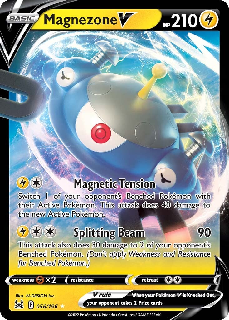 Magnezone V (056/196) [Sword & Shield: Lost Origin] | Event Horizon Hobbies CA