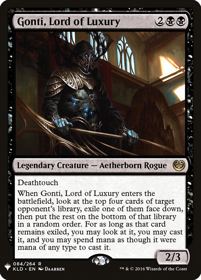 Gonti, Lord of Luxury [Mystery Booster] | Event Horizon Hobbies CA