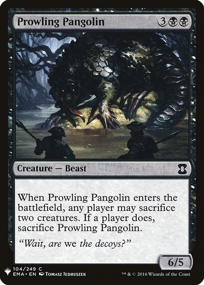 Prowling Pangolin [Mystery Booster] | Event Horizon Hobbies CA