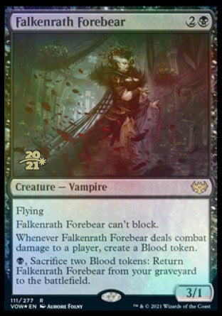 Falkenrath Forebear [Innistrad: Crimson Vow Prerelease Promos] | Event Horizon Hobbies CA