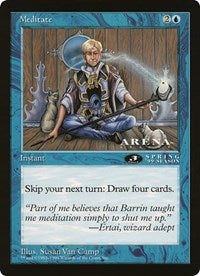 Meditate (Oversized) [Oversize Cards] | Event Horizon Hobbies CA