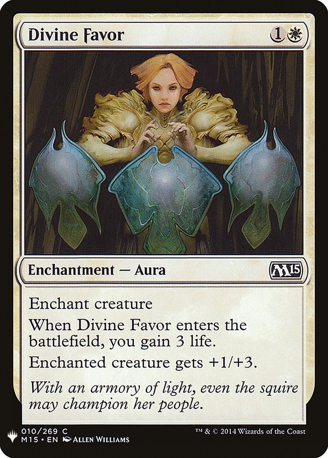 Divine Favor [Mystery Booster] | Event Horizon Hobbies CA