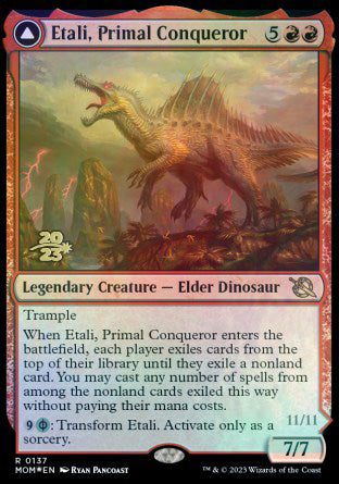 Etali, Primal Conqueror // Etali, Primal Sickness [March of the Machine Prerelease Promos] | Event Horizon Hobbies CA