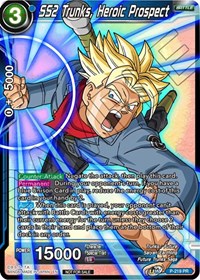 SS2 Trunks, Heroic Prospect (Alternate Art) (P-219) [Promotion Cards] | Event Horizon Hobbies CA