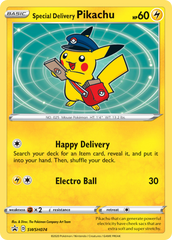 Special Delivery Pikachu (SWSH074) [Sword & Shield: Black Star Promos] | Event Horizon Hobbies CA