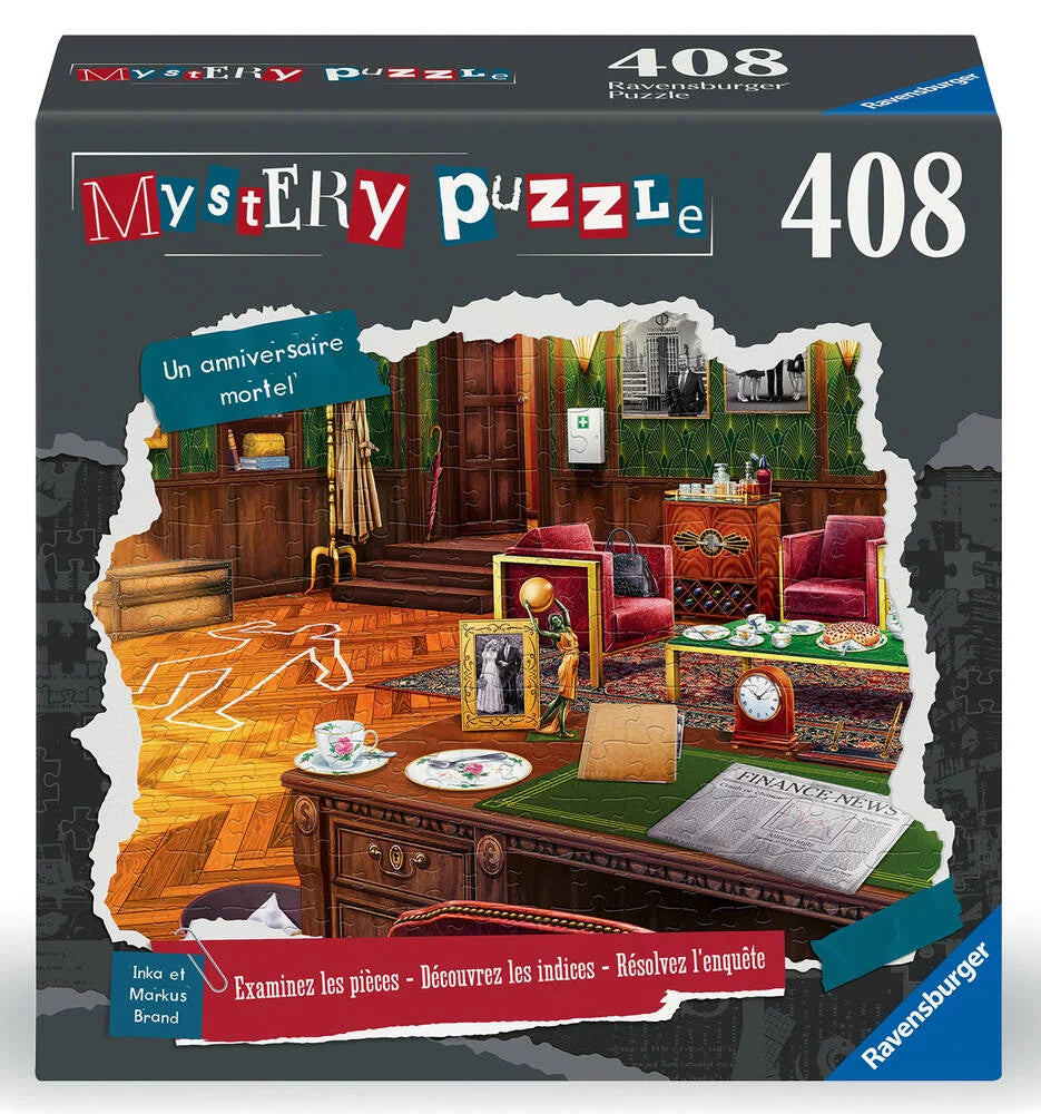 Puzzles - Mystery Puzzle - UN ANNIVERSAIRE MORTEL | Event Horizon Hobbies CA