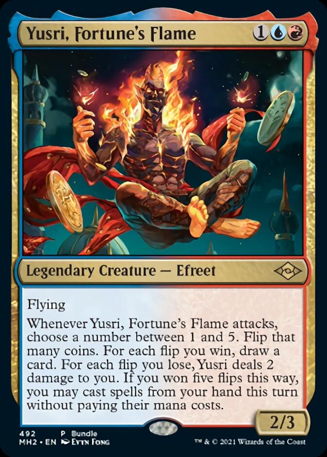 Yusri, Fortune's Flame (Bundle) [Modern Horizons 2] | Event Horizon Hobbies CA