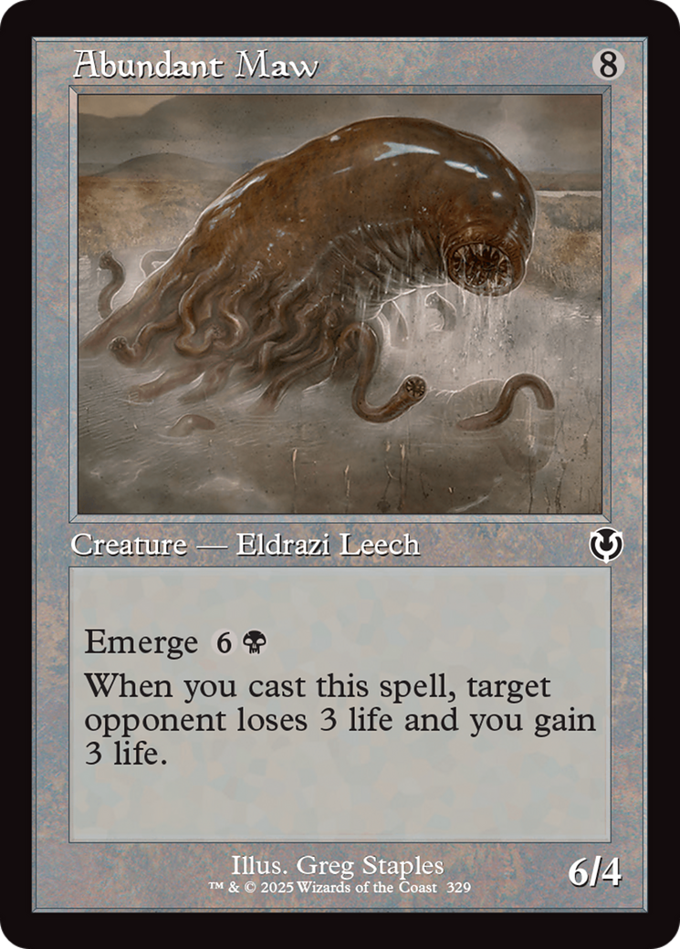 Abundant Maw (Retro Frame) [Innistrad Remastered] | Event Horizon Hobbies CA