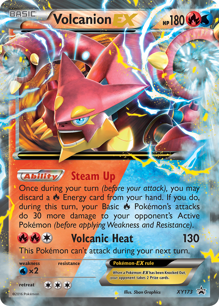 Volcanion EX (XY173) [XY: Black Star Promos] | Event Horizon Hobbies CA