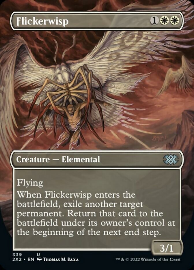 Flickerwisp (Borderless Alternate Art) [Double Masters 2022] | Event Horizon Hobbies CA