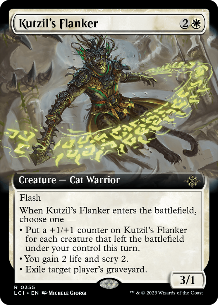 Kutzil's Flanker (Extended Art) [The Lost Caverns of Ixalan] | Event Horizon Hobbies CA