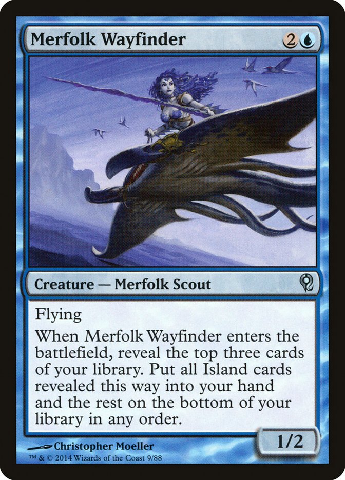 Merfolk Wayfinder [Duel Decks: Jace vs. Vraska] | Event Horizon Hobbies CA